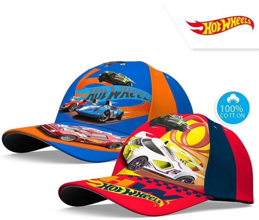 Hot Wheels bērnu beisbola cepure Head to Head 52-54 cm