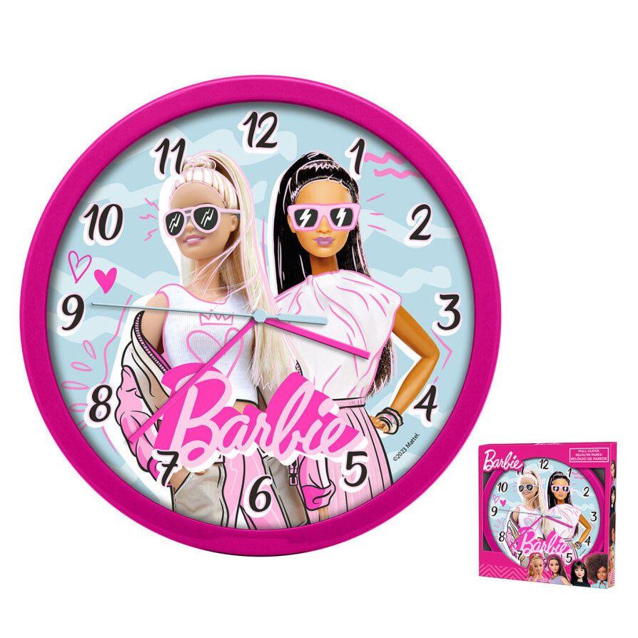 Barbie Strong Girls sienas pulkstenis 25 cm