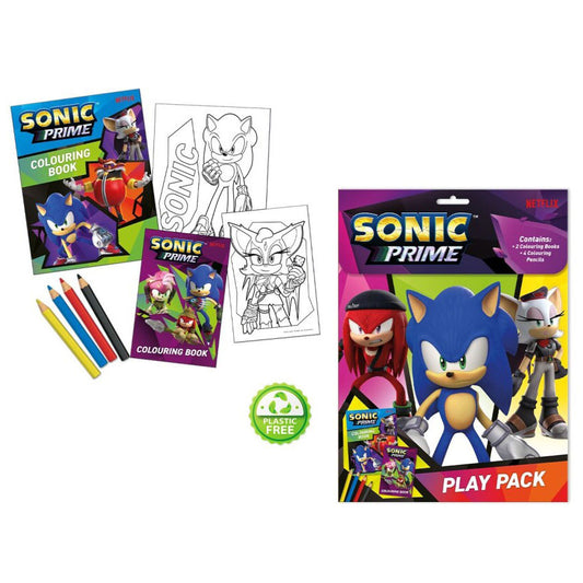 Sonic the Hedgehog Prime Sonic the Hedgehog krāsojamo spēļu komplekts