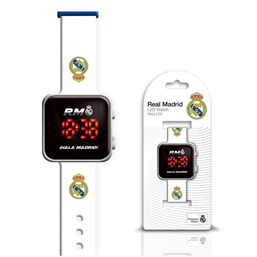 Real Madrid digitālais LED pulkstenis