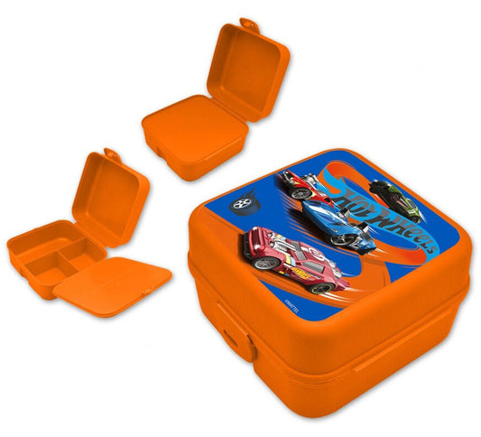 Hot Wheels daudznodalījumu pusdienu kaste, sviestmaižu kaste