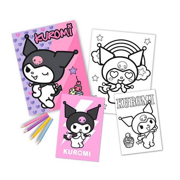 Hello Kitty Kuromi krāsojamo komplektu