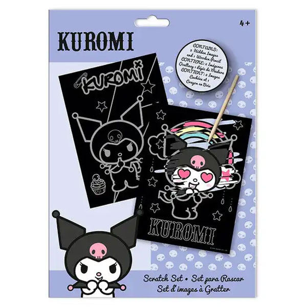 Hello Kitty Kuromi skrāpējumu gravēšanas komplekts