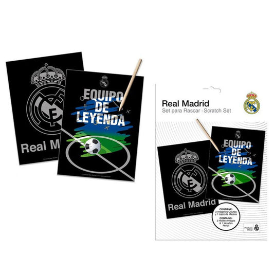Real Madrid Hala skrāpējamo mākslas komplekts