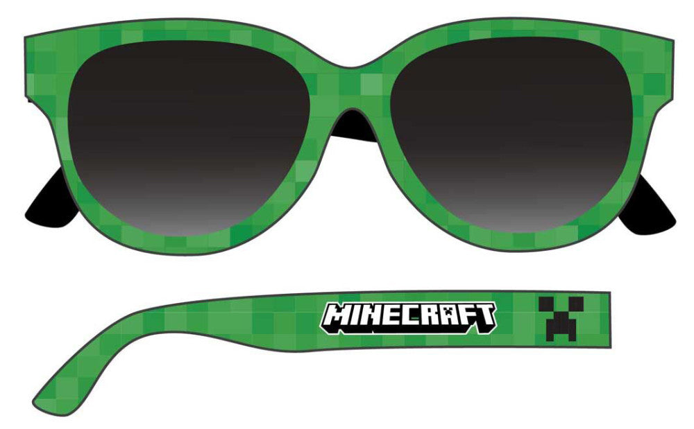 Minecraft zaļas saulesbrilles