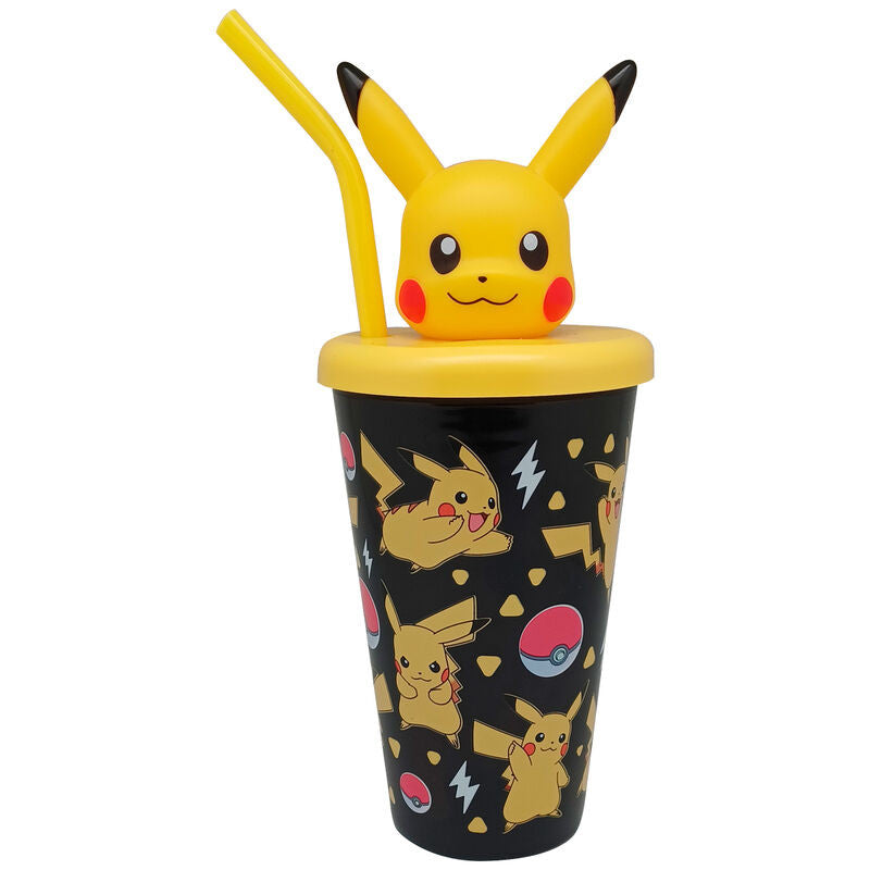 Pok√©mon Pikachu plastmasas 3D salmu krūze 443 ml
