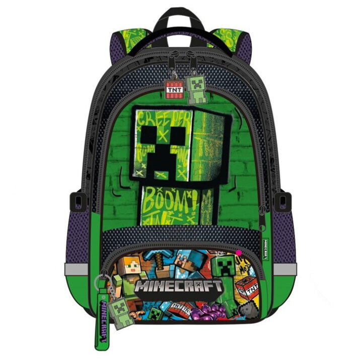 Minecraft Blocky Boom skolas soma, mugursoma 42 cm