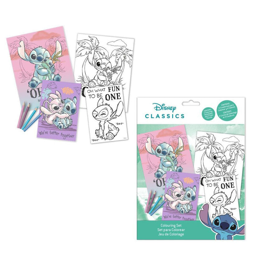 Disney Lilo un Stitch nekaunīgo krāsojamo komplektu komplekts