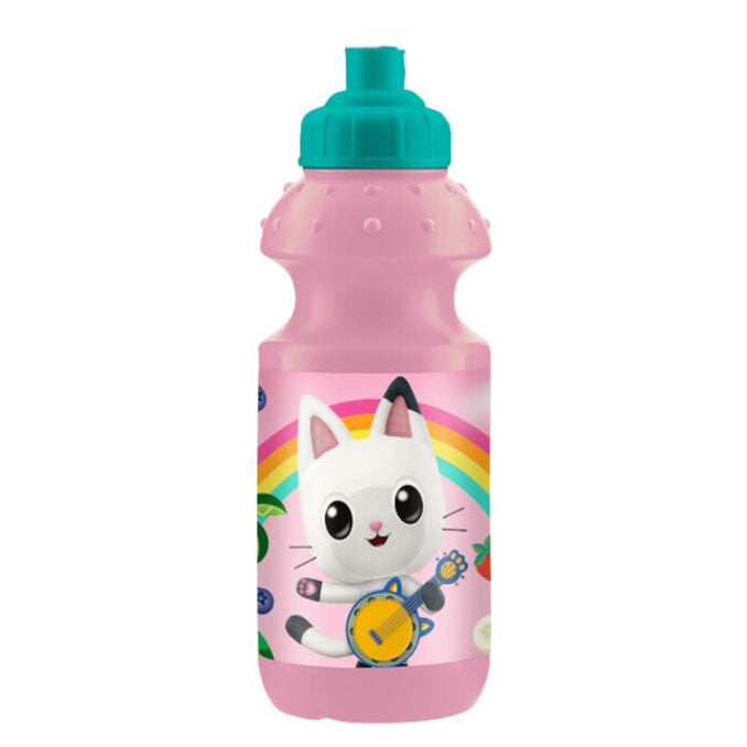 Gabby's Dollhouse Smoothie Land plastmasas pudele, sporta pudele 350 ml