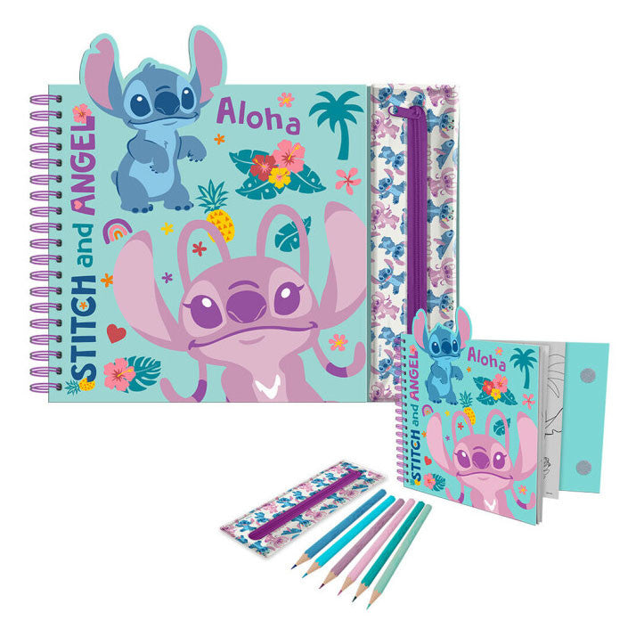 Disney Lilo un Stitch Aloha radošais komplekts