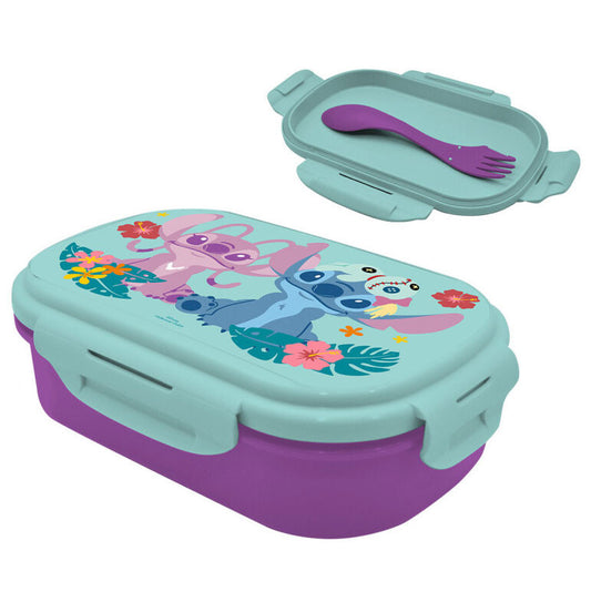 Disney Lilo un Stitch salas sviestmaižu kaste + galda piederumu komplekts