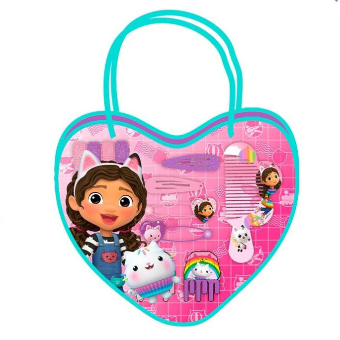 Gabby's Dollhouse Varavīksnes matu aksesuāru komplekts, 12 daļas