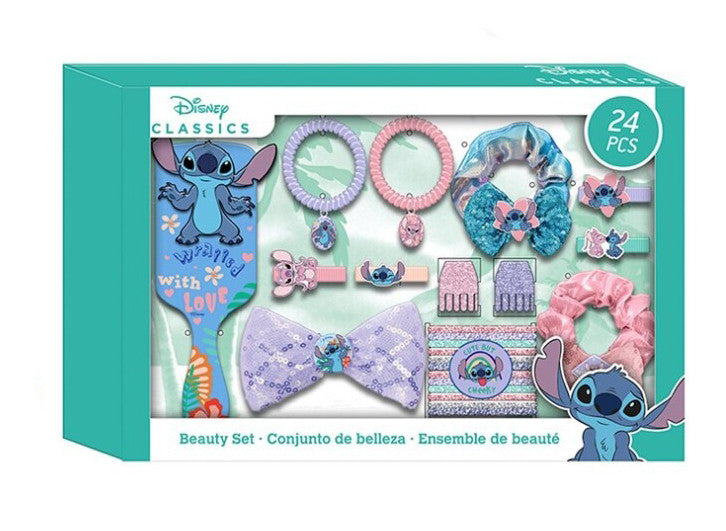 Disney Lilo un Stitch matu aksesuāru komplekts, 24 gab.