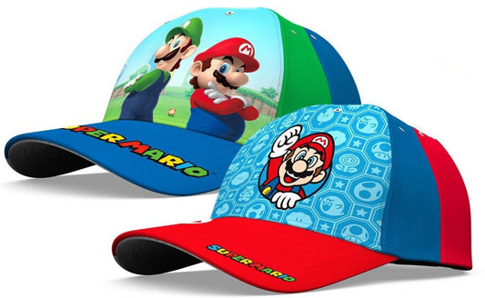 Super Mario un Luigi bērnu beisbola cepure 52-54 cm