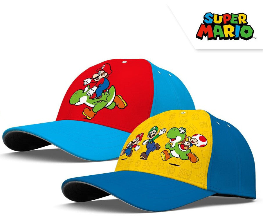 Super Mario Yoshi bērnu beisbola cepure 52-54 cm