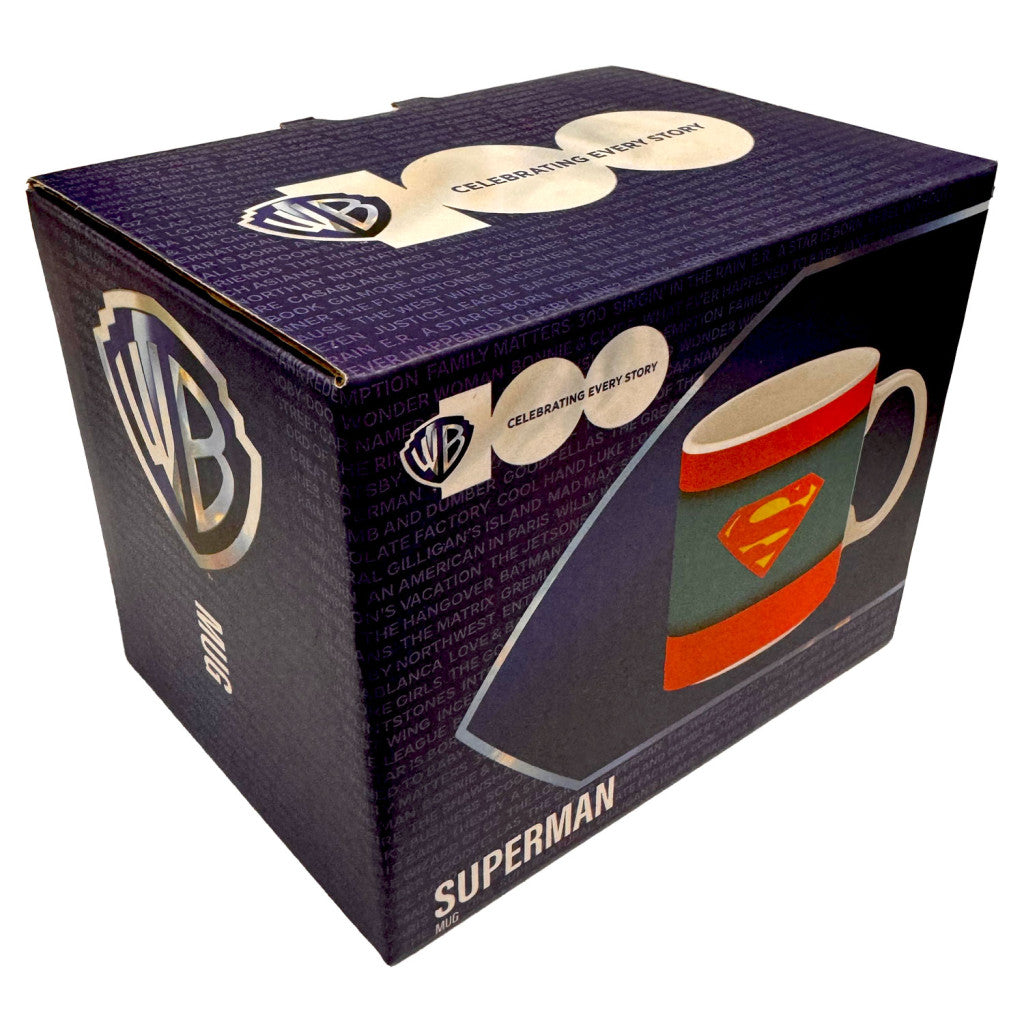 Porcelāna krūze "Supermens Taisnīgums" 325 ml (11 unces) dāvanu kastītē