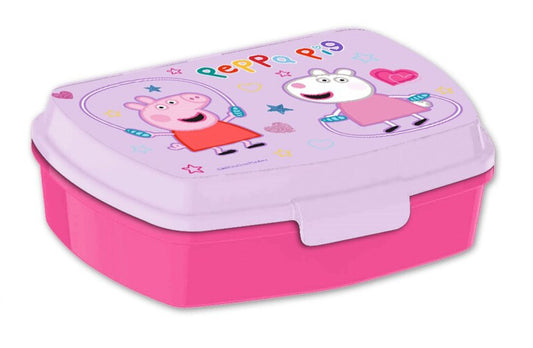 Peppa Pig smieklīgā plastmasas sviestmaižu kaste