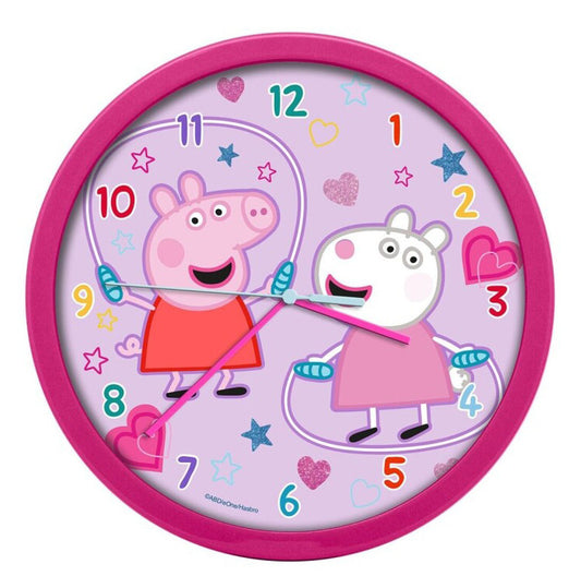 Sienas pulkstenis Peppa Pig 25 cm