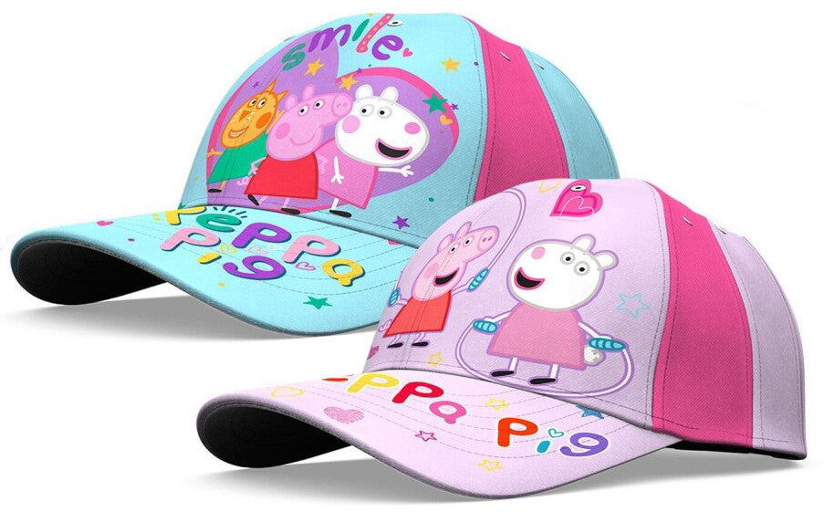 Peppa Pig Smile bērnu beisbola cepure 52-54 cm