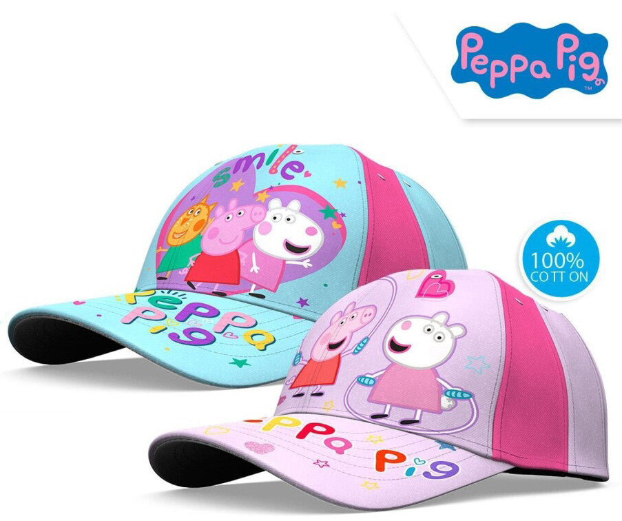 Peppa Pig Smile bērnu beisbola cepure 52-54 cm