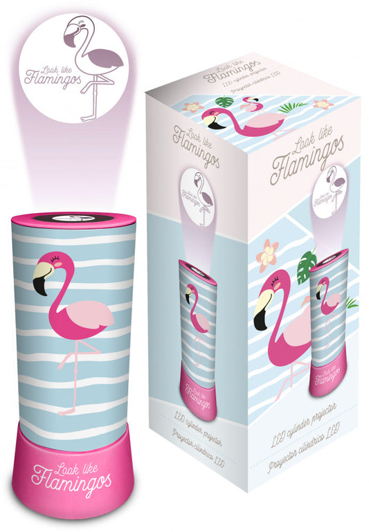 Flamingo Happy Flamingo 2-in-1 projektors, lampa, naktslampiņa