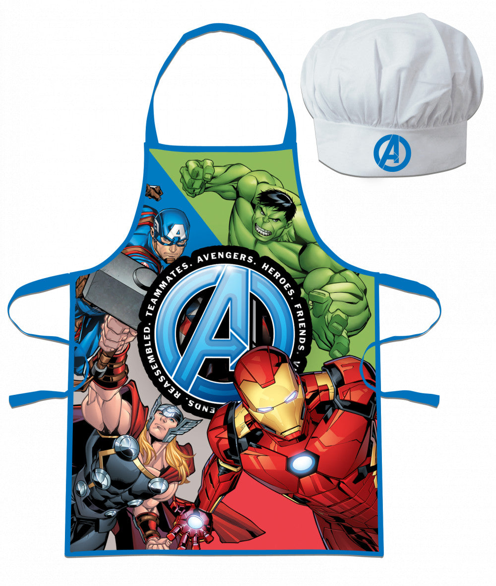 Avengers: Teammates bērnu priekšautu komplekts ar divām daļām