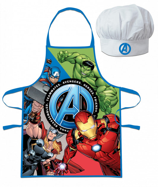 Avengers: Teammates bērnu priekšautu komplekts ar divām daļām