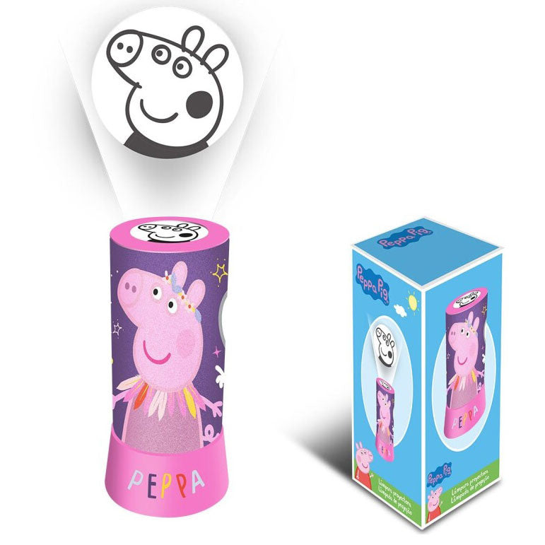 Peppa Pig Night 2-in-1 projektors, lampa, naktslampiņa