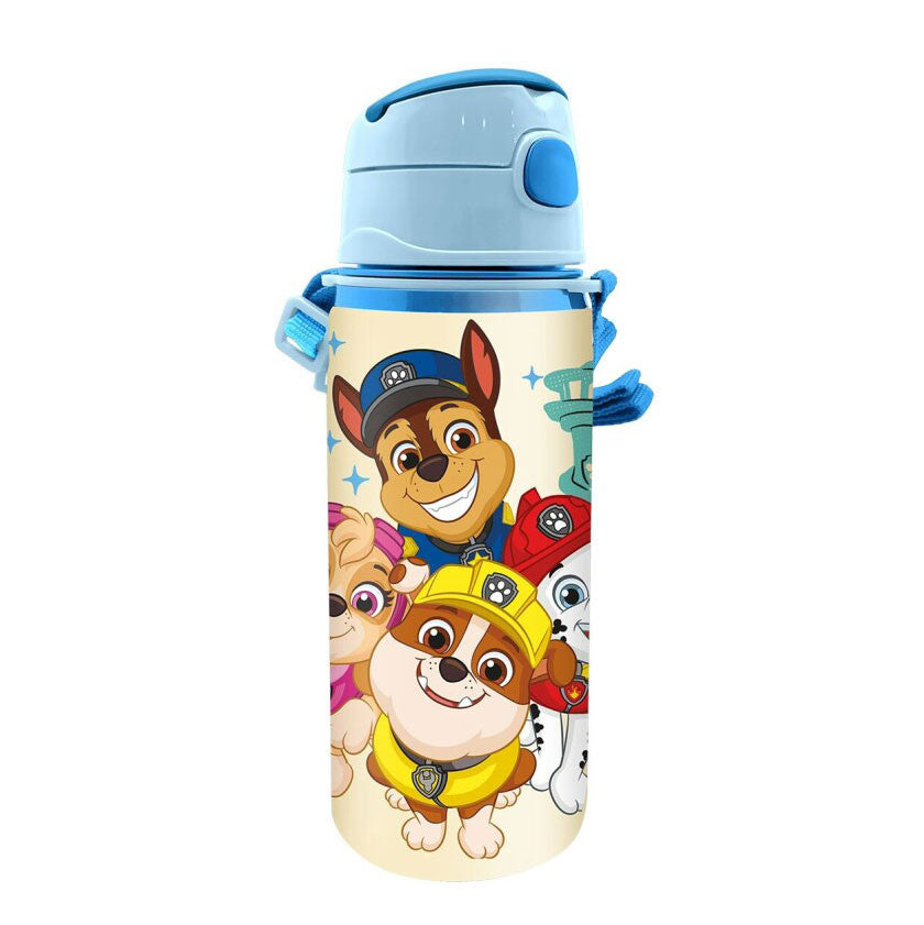 Ķepu patruļa Future Leader alumīnija pudele ar klipsi 600 ml