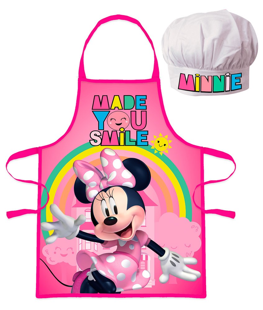 Disney Minnie Smile bērnu priekšautu komplekts ar divām daļām
