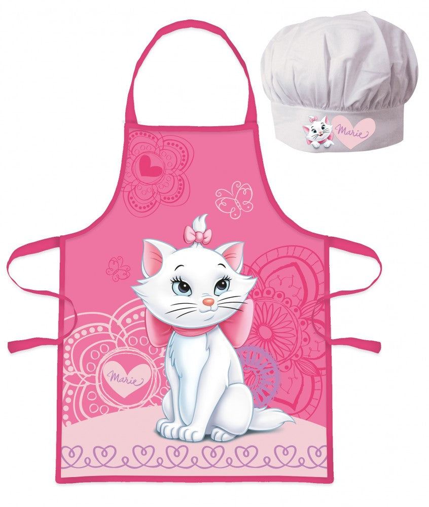 Disney Marie Whiskers bērnu priekšautu komplekts ar divām daļām