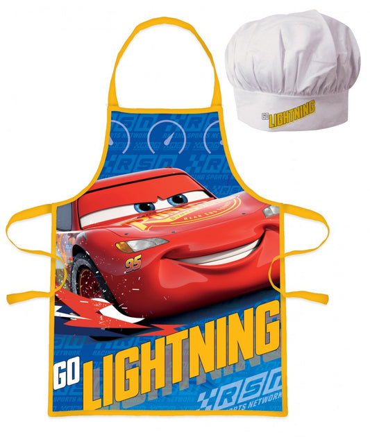 Disney Cars Go bērnu priekšautu komplekts ar divām daļām