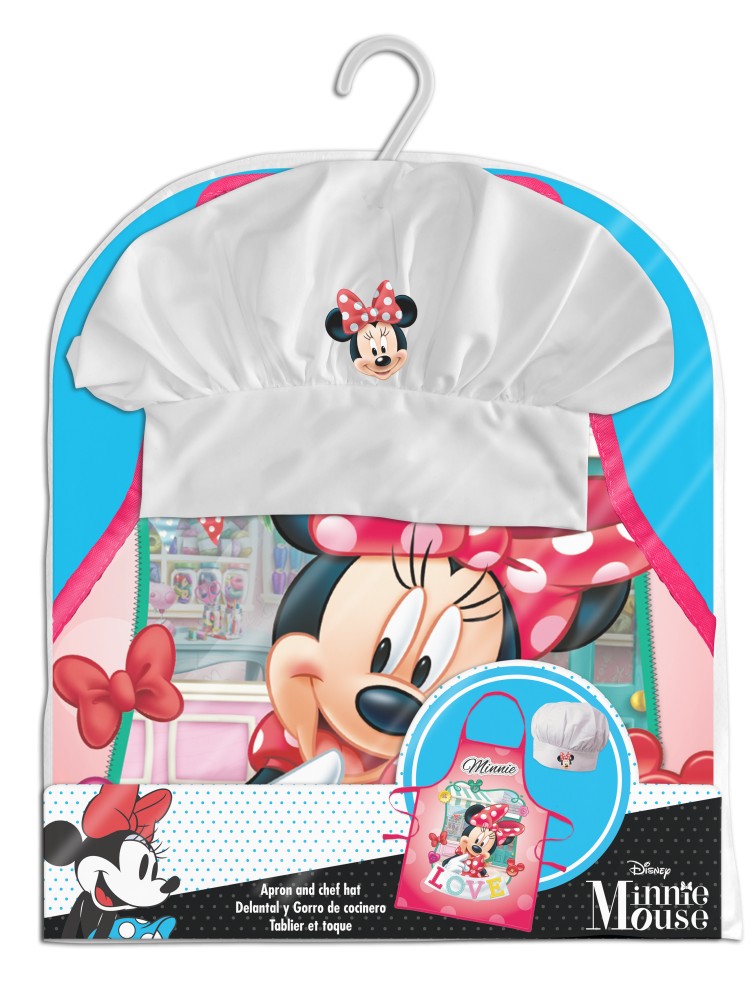 Disney Minnie Love bērnu priekšautu komplekts ar divām daļām