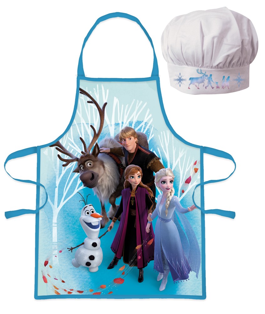 Disney Frozen Snowflakes bērnu priekšautu komplekts ar divām daļām