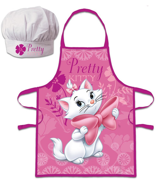 Disney Marie Pretty Kitty Cat bērnu priekšautu komplekts, 2 daļas