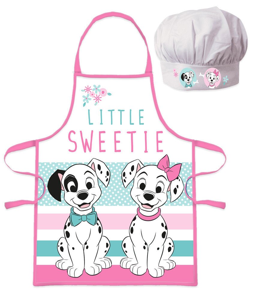 Disney 101 dalmāciešu Little Sweetie bērnu priekšautu komplekts, 2 daļas