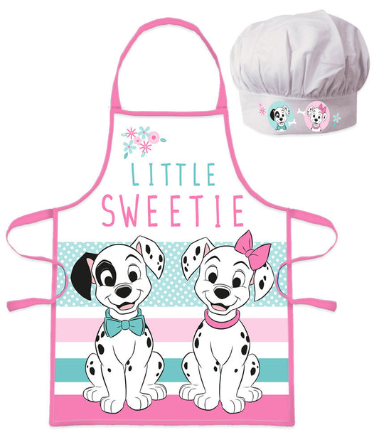 Disney 101 dalmāciešu Little Sweetie bērnu priekšautu komplekts, 2 daļas
