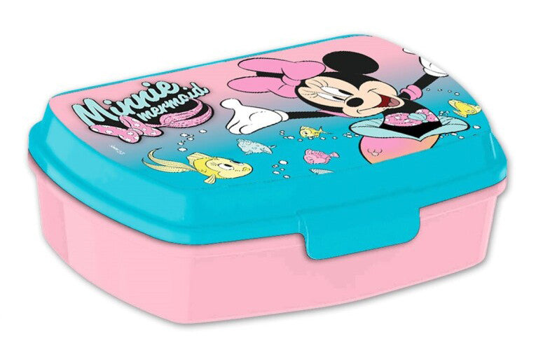 Disney Minnie nāriņas smieklīgā plastmasas sviestmaižu kaste
