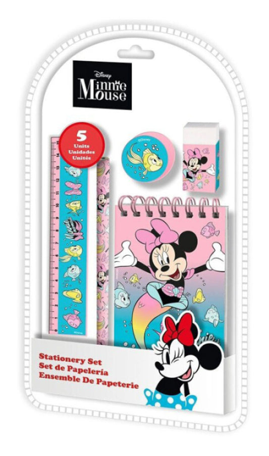 Disney Minnie nāriņas kancelejas piederumu komplekts 5 gab.