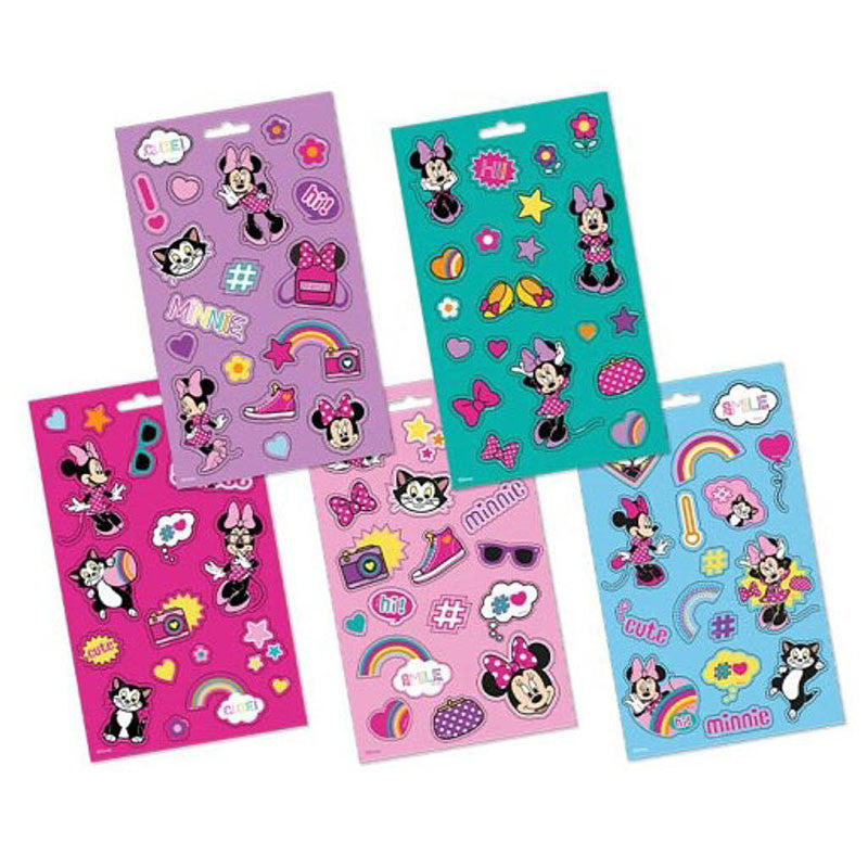 Disney Minnie mīlīgo uzlīmju komplekts 5 lapas