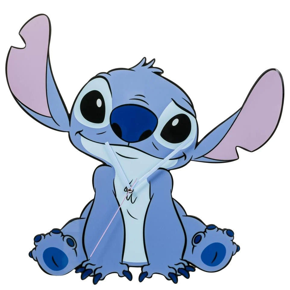 Disney Lilo un Stitch Jaukais XL sienas pulkstenis 50 cm