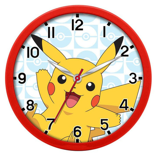 Pok√©mon Pikachu sienas pulkstenis 25 cm