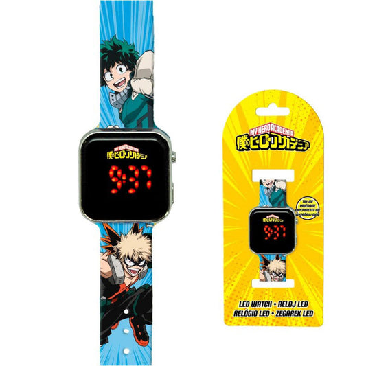 My Hero Academia Fight digitālais LED pulkstenis