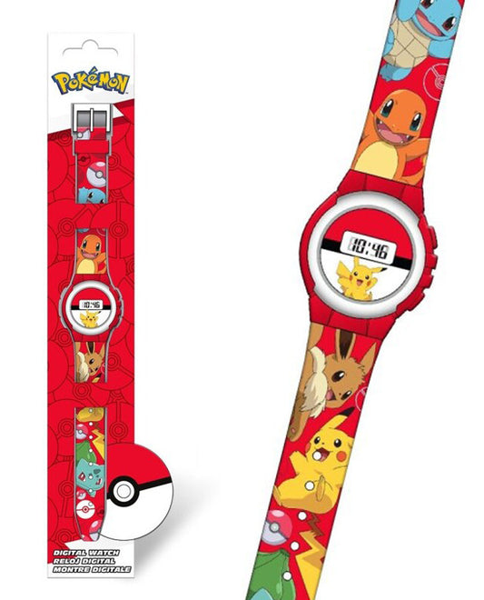 Pok√©mon Pokeball digitālais pulkstenis