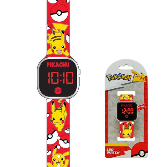 Pok√©mon Pokeball digitālais LED pulkstenis