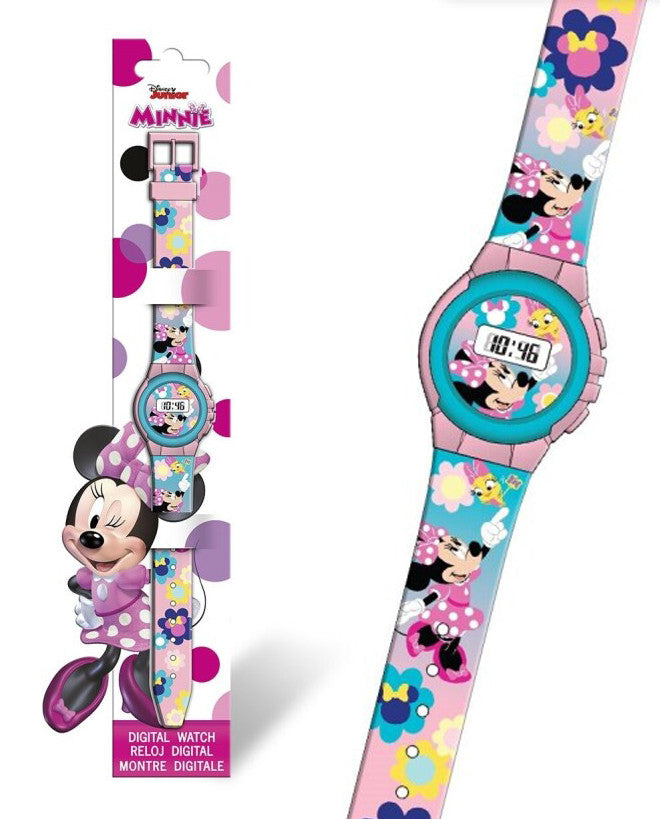 Disney Minnie Wild Flower digitālais pulkstenis