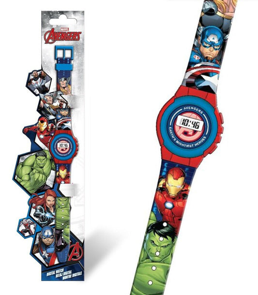 Avengers Team Spirit digitālais pulkstenis