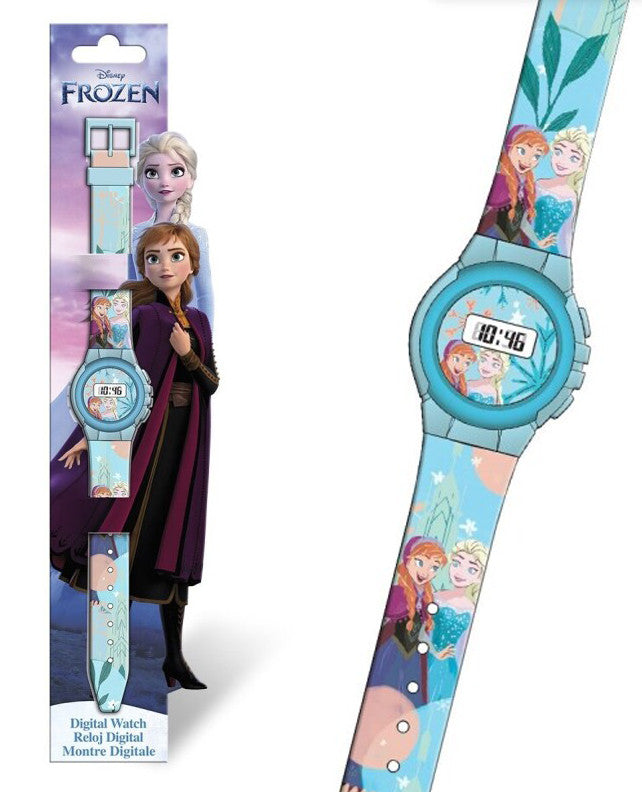 Disney Frozen apburtais digitālais pulkstenis