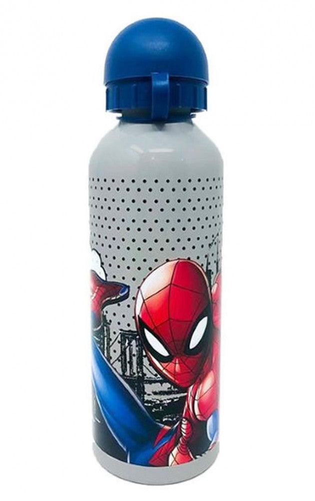 Zirnekļcilvēka tīmekļa alumīnija pudele 500 ml