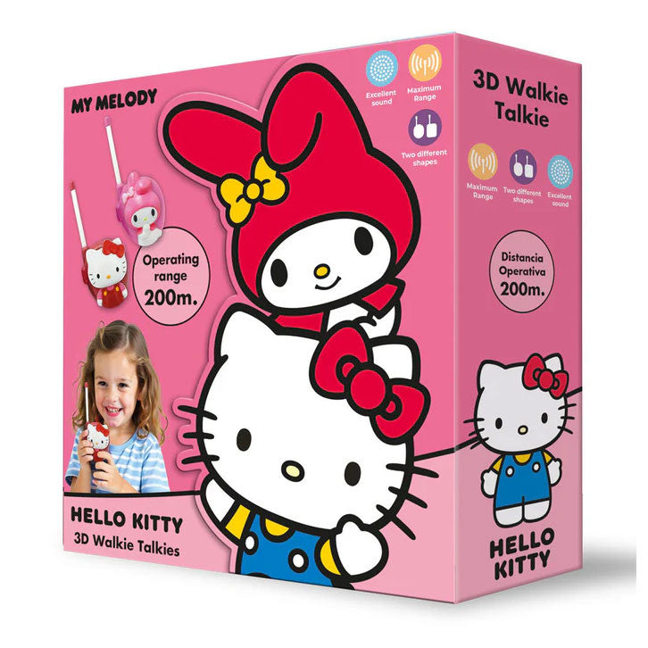 Hello Kitty My Melody rācija 3D